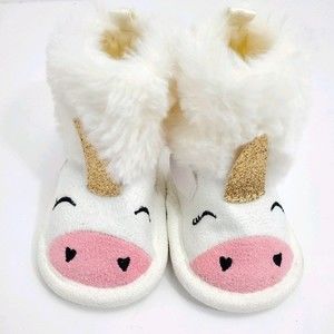 Baby Unicorn Booties 0-3 months
